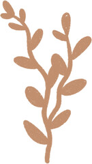 Hand drawn Abstract Floral Illustration