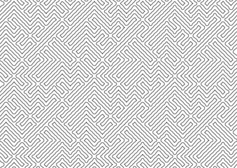 line maze seamless pattern background