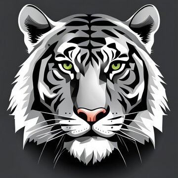 虎のイラスト,Generative AI AI画像