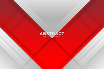 Red white modern abstract background design