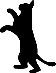 The cat or kitty illustrations for pet concept