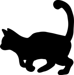 The cat or kitty illustrations for pet concept