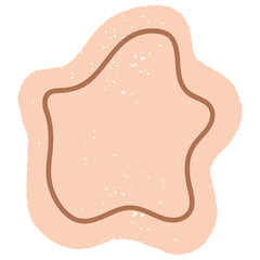 Abstract Organic Shape