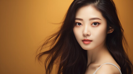Naklejka premium 女性のポートレート