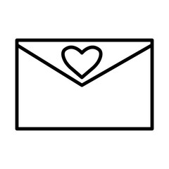 envelope with heart