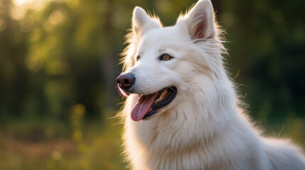 白い犬