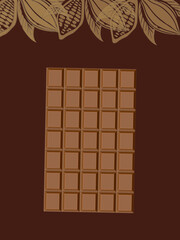 chocolate bar illustration