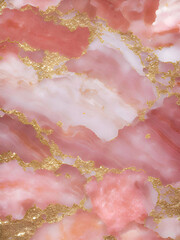 大理石風イメージピンク＆ゴールド2
Marble style image pink & gold