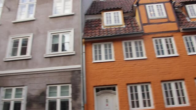 Wandering the streets of Old Town Helsingor, Denmark