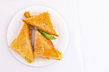 various snacks on the table