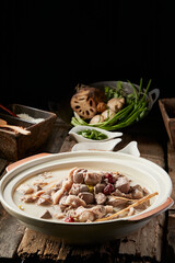 Home cooking in Chinese commercial restaurant, fine Chinese cuisine, high end restaurant, expensive food