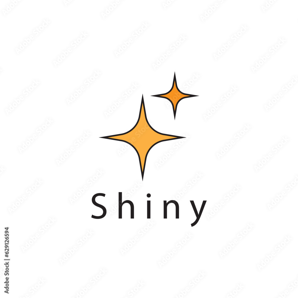 Poster shiny icon vector