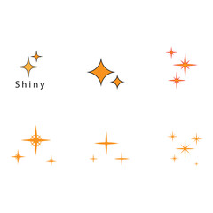 shiny icon vector