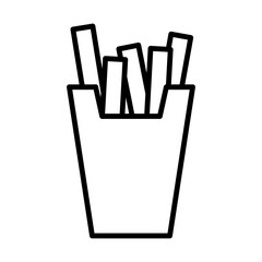 french fries illustration