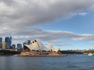 Sydney, Australia – December 26, 2021 Sydney Opera House seen from Circular Quay, , New South Wales