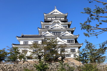 福山城の天守閣
