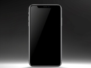 Smartphone mockup template 3d rendering