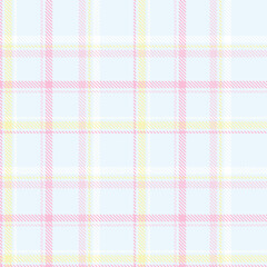 Pastels Classic Plaid textured Seamless Pattern