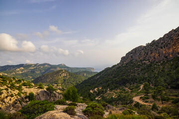 Naklejka na ściany i meble Mallorca Landscapes mountainous Collection