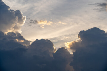 clouds at sunset