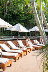 relax on the beach