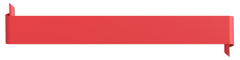 Header label. Title label. 3D illustration.