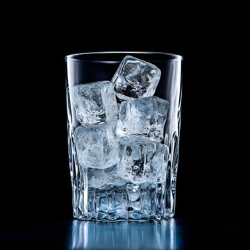 ice in a glas