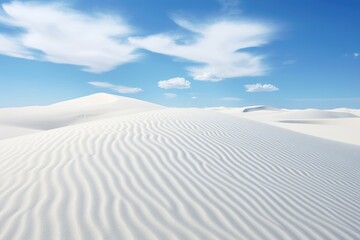 Fototapeta na wymiar White Sand Dune