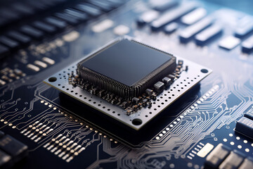 Künstliche Intelligenz Computer Chip.
