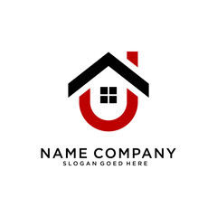 The N logo design is for construction, building, real estate, home and property. Cool trendy and minimal N house logo design template.