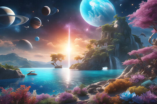 Universe sea, Generative AI