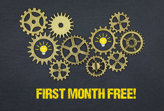 First Month Free!	