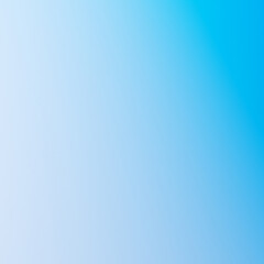 White and blue simple gradient background. Background for design and graphic resources.