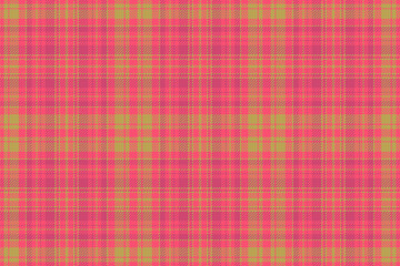 Texture background pattern of textile check seamless with a tartan plaid vector fabric.