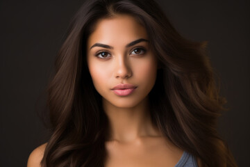 Fototapeta premium Beautiful 22 year old young Latino woman