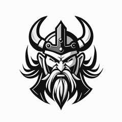 viking logo, warrior