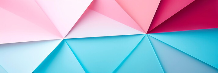 Obraz premium minimalist geometric background in shades of pastel colors