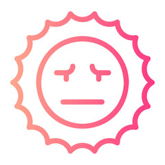confused gradient icon