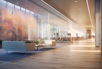 Contemporary Light-Filled Business Interior