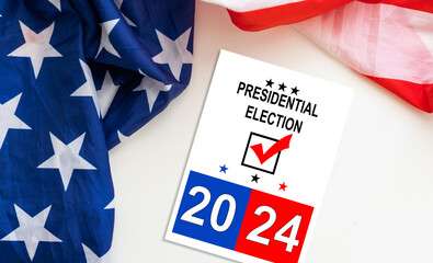 USA election 2024 background election time