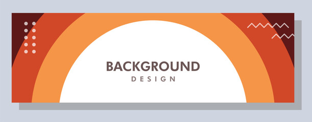 Abstract banner design. Vector shape background. Modern Graphic Template Banner pattern for social media and web sites.