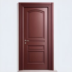 door with white background