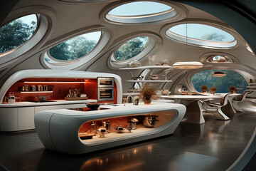 Futuristic Kitchen