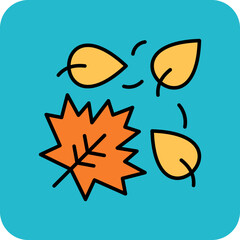 Obraz premium Leaves Icon