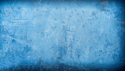 blue shabby scratched texture wall