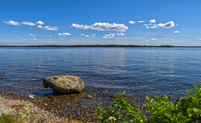 landscape with a lake