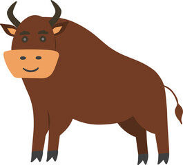 Bull illustration