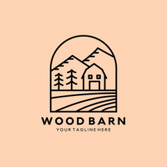 Barn Logo Design - Barn, Farmhouse, Warehouse Logo Template