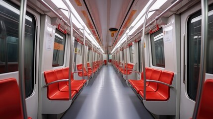 Subway view from within
