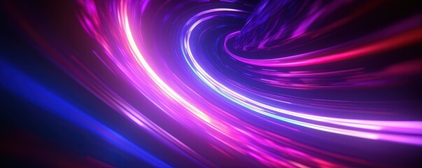 abstract futuristic background with pink blue glowing neon moving high speed wave lines and bokeh lights. Data transfer concept Fantastic wallpaper